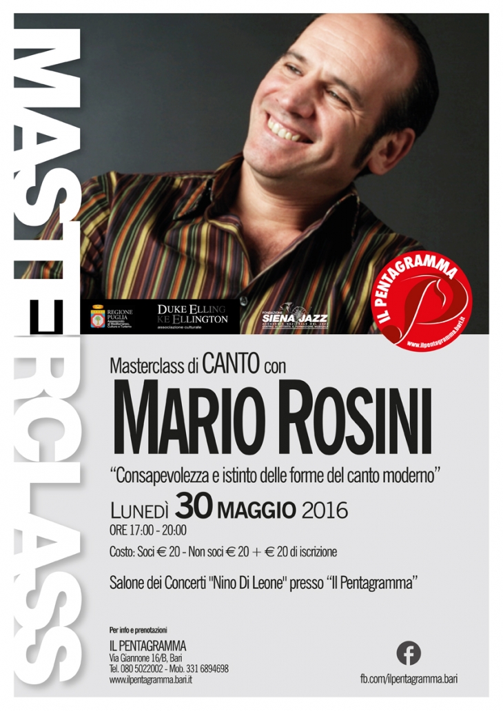Seminario di canto con Mario Rosini
